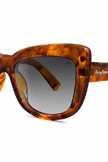 Ruby Rocks Tortoiseshell 'cannes' Angled Cateye Ruby Rocks